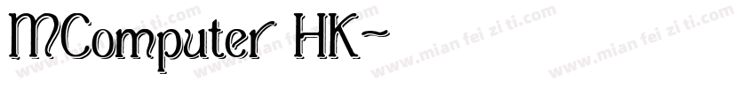 MComputer HK字体转换